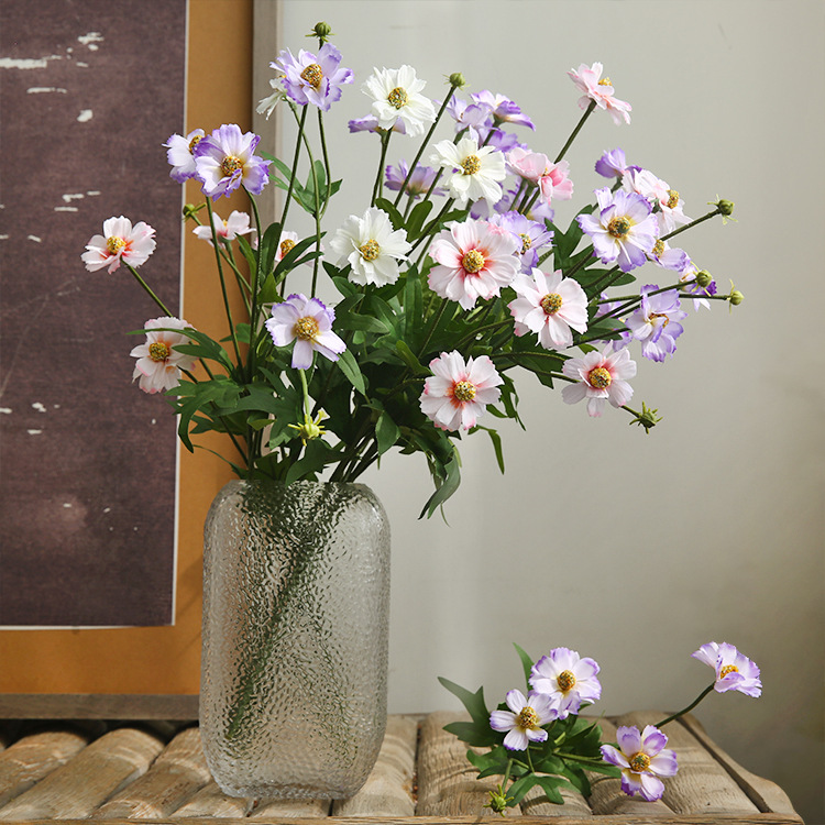 Wild chrysanthemum silk flower arrangement
