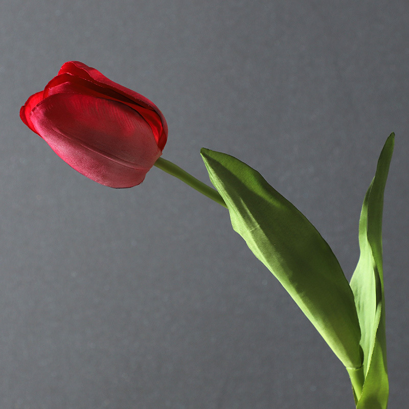 Artificial long branch tulip Red