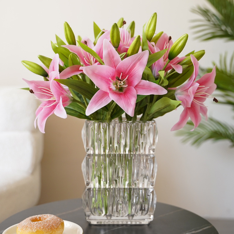 Artificial Lily Pink