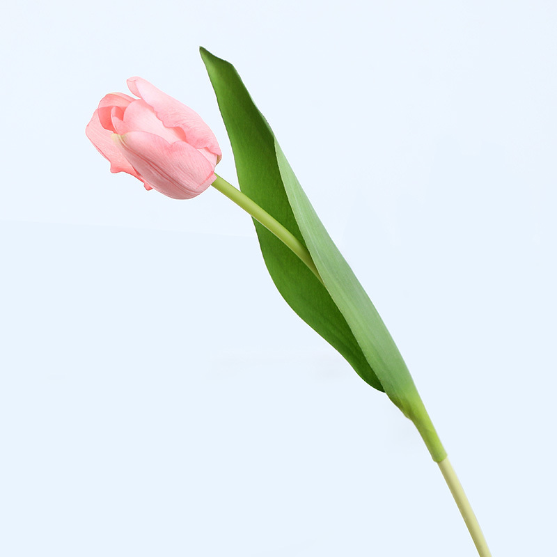 Feel moisturizing tulip artificial flower Color:Pink