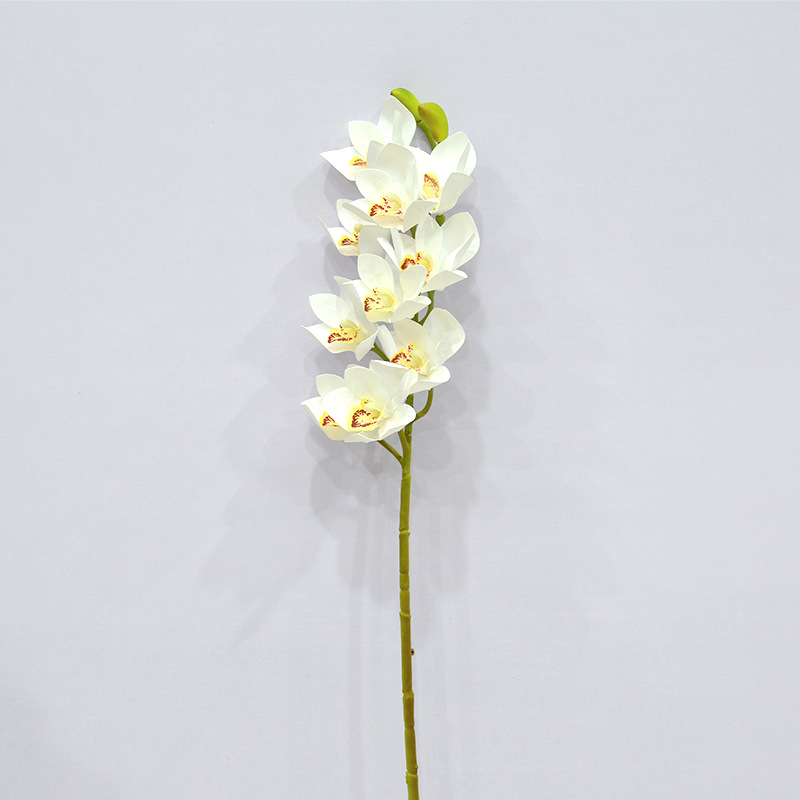 3D printed Cymbidium artificial flowers arrangement Color:White