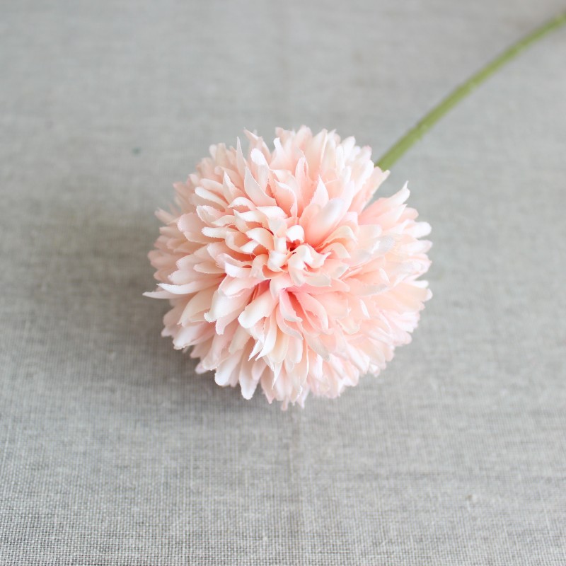 Ping-pong chrysanthemum artificial flower dandelion trumpet thorn ball Pink