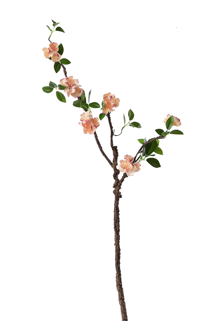 Artificial flower foam branch plum blossom Color:Champagne