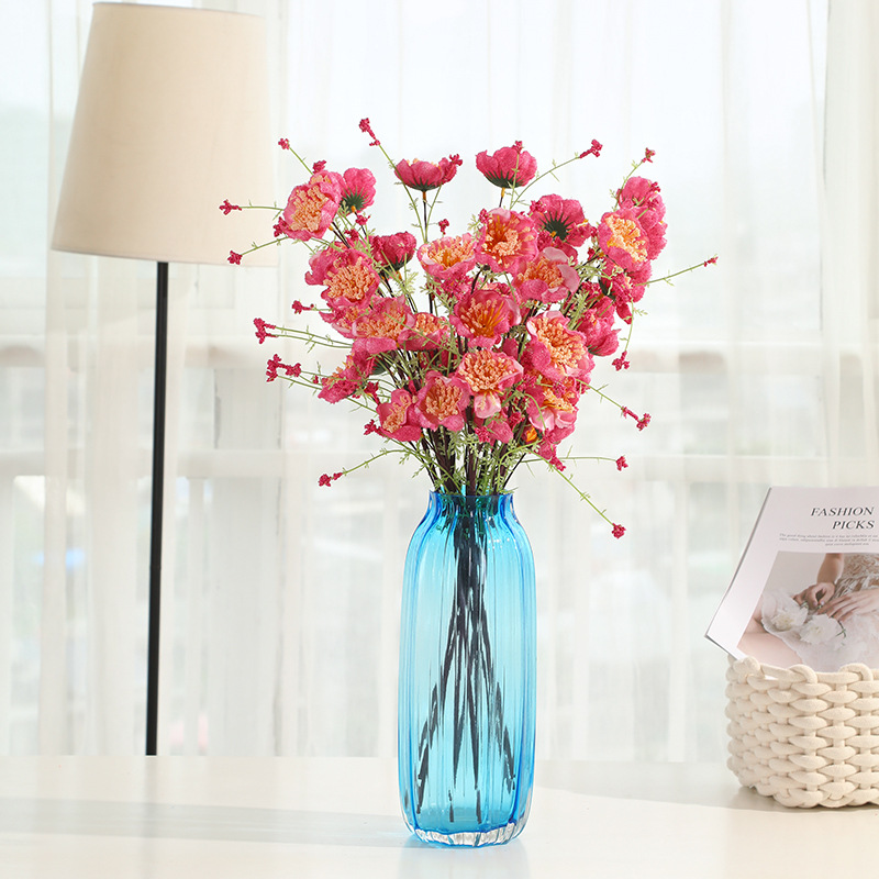 Aritficial azalea flower arrangement rhododendron flowers Fuchsia