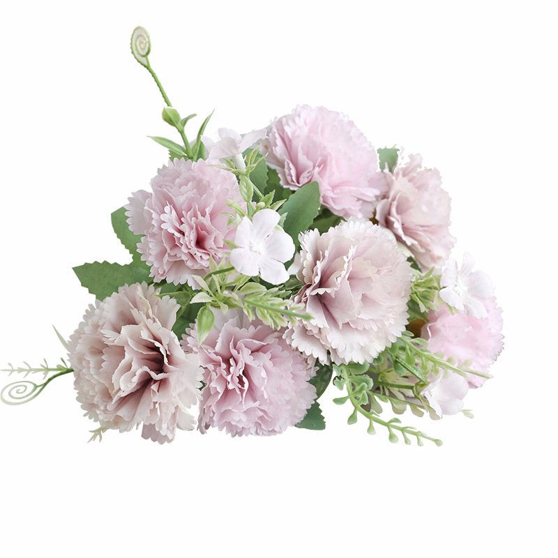 Mother's Day Artificial Carnation Flower Purple