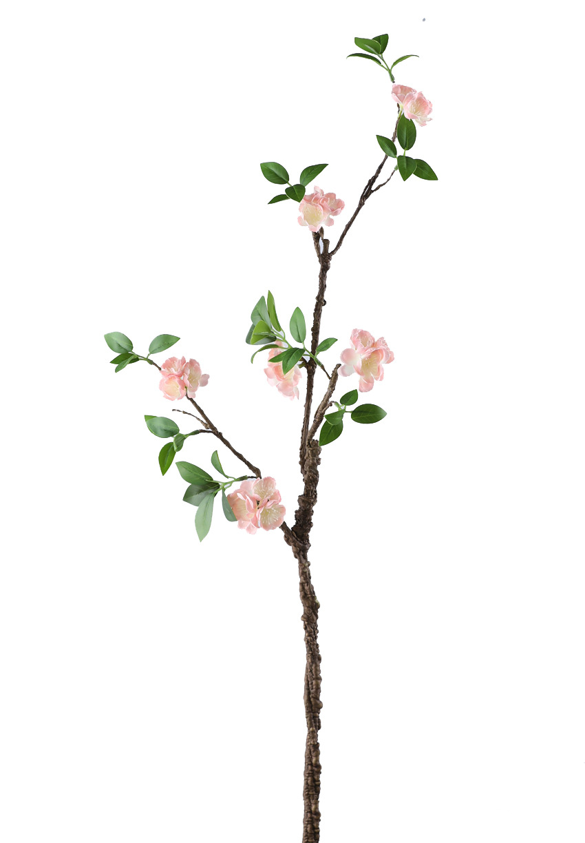 Artificial flower foam branch plum blossom Pink