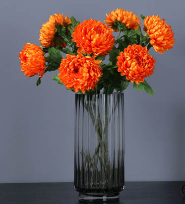 Pineapple chrysanthemum artificial flower single chrysanthemum