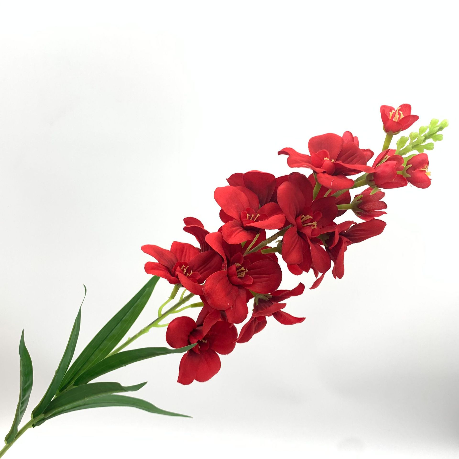 Night-Blooming Jasmine artificial flower fake flower tuberose Color:Red