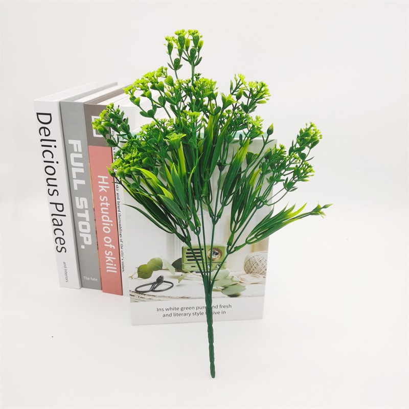 Artificial Flowers Gypsophila Bouquet Color:Green