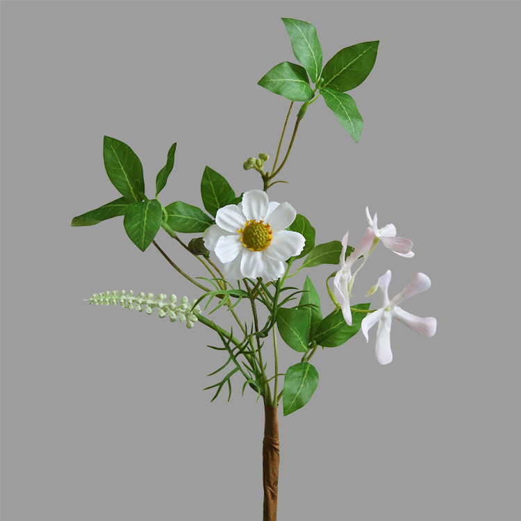 Simulated Margaery bouquet, indoor , photography props, window display, fake flowers White